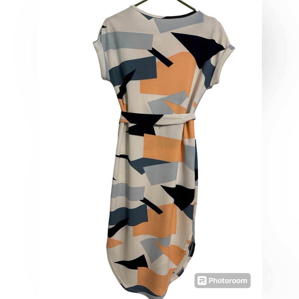 Geometric Pattern Dress - Picture 2 of 2